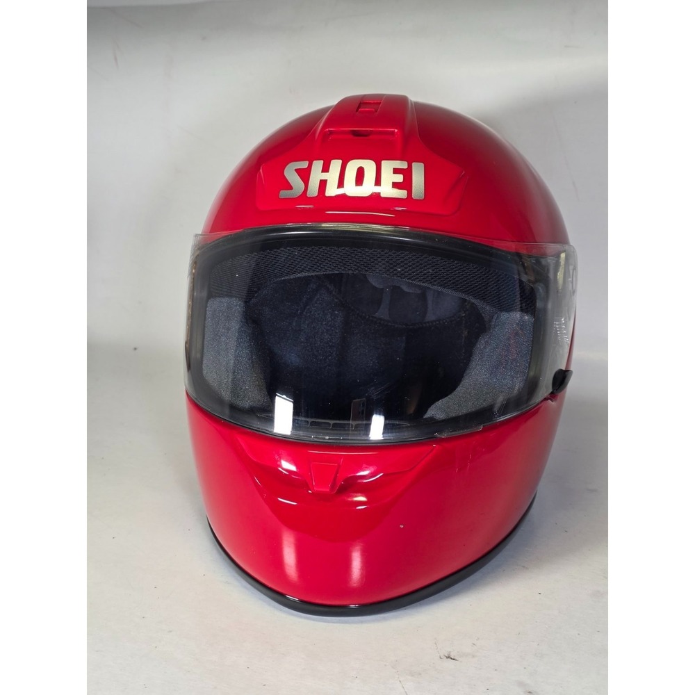 Shoei Motorcycle Helmet Size XL Red Full Face RF-900 DOT Snell Approved